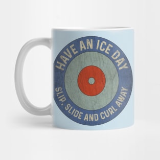 Have An Ice Day Vintage Curling Player Mug